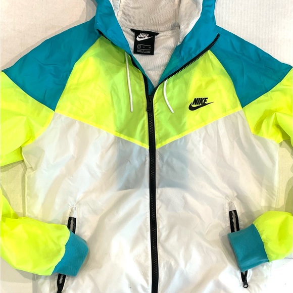 NIKE Running Men’s Colorblock Jacket Hooded S Small - Picture 5 of 7